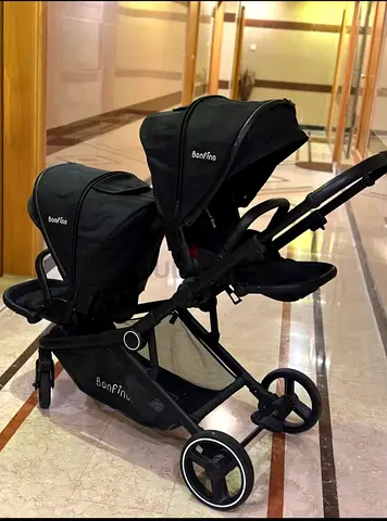 Bonfino Double Stroller - 600dhs