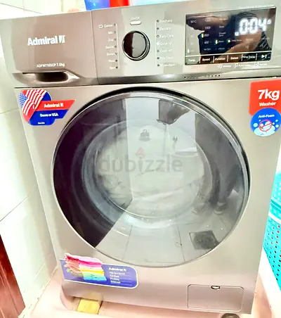 Admiral 7kg Front Load Washing Machine - Excellent Condition