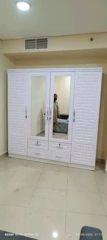 Brand new 4door wardrobe white colour