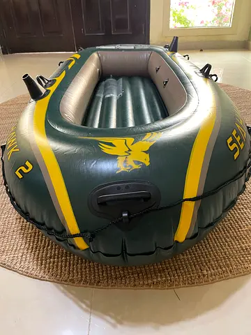 Intex Seahawk Inflatable Boat for 2 – Almost New
Intex Seahawk inflatable boat suitable for 2 peopl