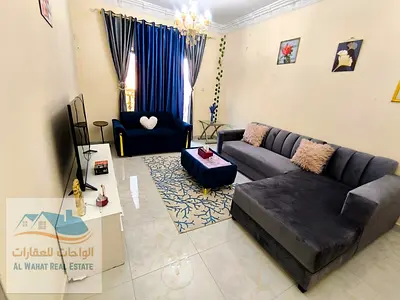 Luxury apartment available for monthly rent – ​​one bedroom and living room with a balcony offering a stunning view, fully furnished with brand new, s