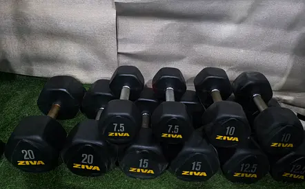 Dumbbells sets + bench press