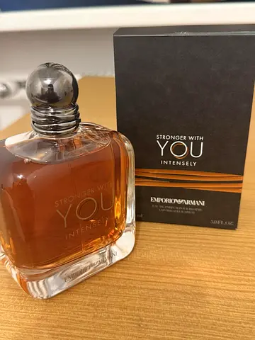 Stronger with you intensely inspired perfume 100ml packing