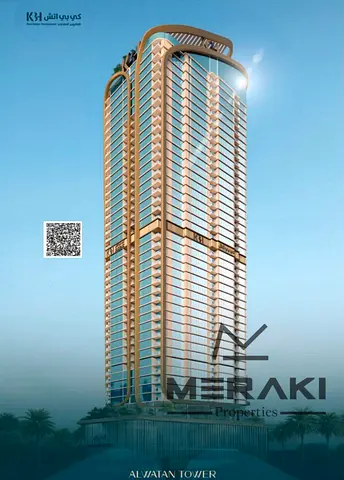 1BR Sea View | Al Watan Tower | Ajman Corniche