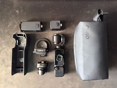 DJI Osmo Pocket 3 combo with Warranty & Ulanzi Accessories