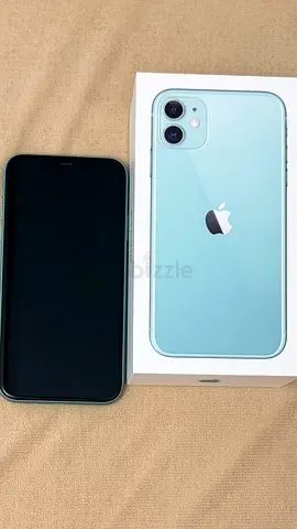 iPhone 11 256GB - Mint Green with Box, Good Condition