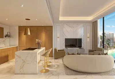 Prime Waterfront 1BHK_Private Beach Access_Ask 30/70 P. P