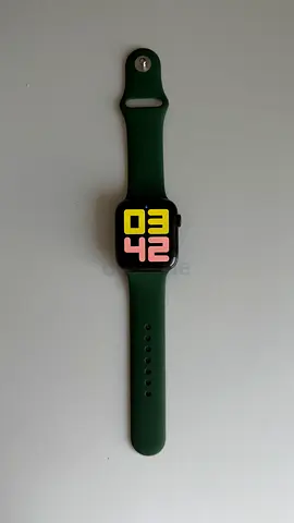 Apple Watch Series 5, 44 mm, Stainless Steel, GPS + Cellular, new sport band (green)