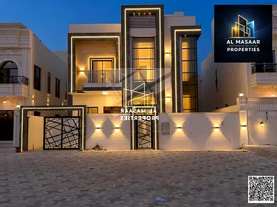 Villa close to all services, two floors and a roof, free registration fees from the direct owner - freehold ownership