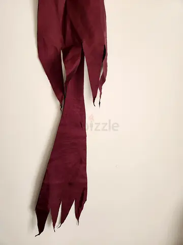 Rare Vintage Issey Miyake Runway Avant-Garde Reversible Tie – Deconstructed / Jagged Edge (Made in J