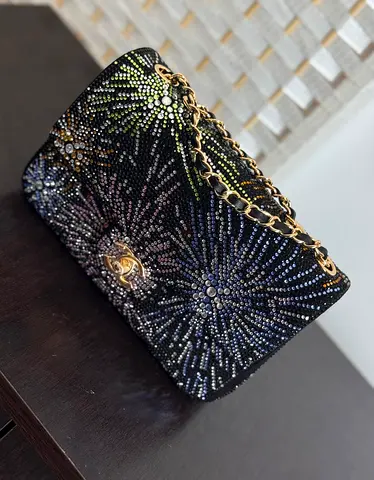Chanel Firework Crystal Flap bag