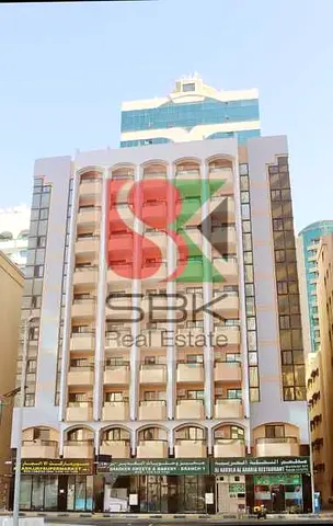 Two-bedroom apartment now available in Bahri Building, Al Majaz 2, Sharjah.