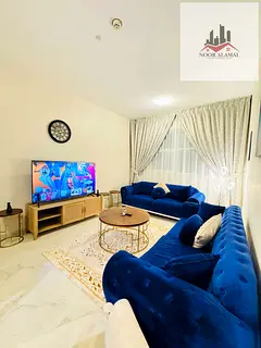 Al Zahia, Sharjah: One bedroom, living room, kitchen, and bathroom. Price: 4,500 (includes internet