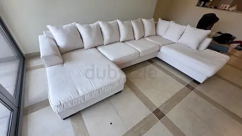 Brand new The One Kingstone U Shape Sofa Beige