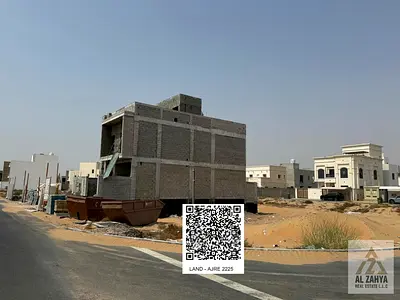PRIME OFFER! || 4220 SQFT CORNER VILLA PLOT || G+2 APPROVED || AED 990,000 || AL ZAHYA – PRIME LOCATION