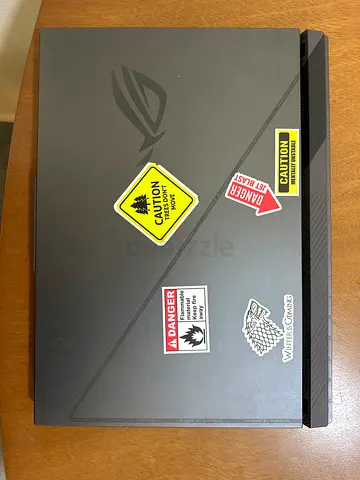 ASUS ROG Strix g16 Gaming Laptop - Not Working, Stickered Lid