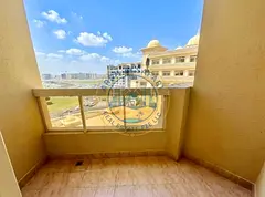 NO COMMISSION- 1 MONTH FREE-1BHK APARTMENT WITH OPEN VIEW BALCONY-PARKING-GYM & MOQUES