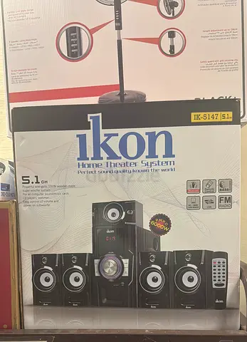 Ikon IK-5147 5.1 Home Theater System - Complete Speaker Set (Boxed)