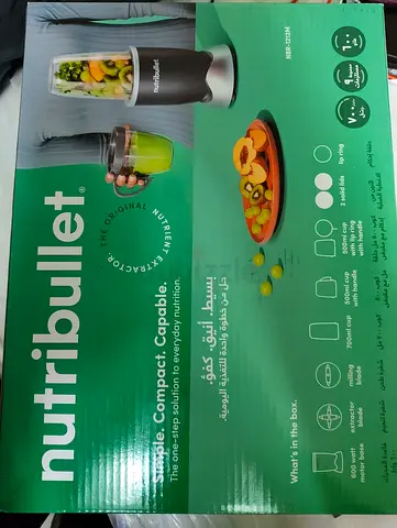 Nutribullet personal blender - compact and powerful (box included)