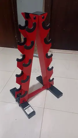 A Shape Dumbell Rack - 5 pairs