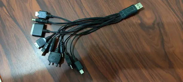 Multi Connector USB Charging Cable for Multiple Devices