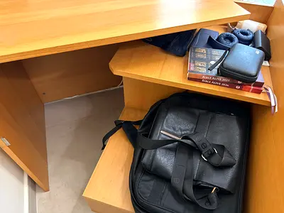 Used Wooden Study/Computer Desk — Good Condition