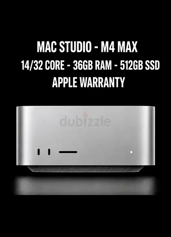 Mac Studio M4 Max | 36GB RAM | 512GB SSD | Apple Warranty