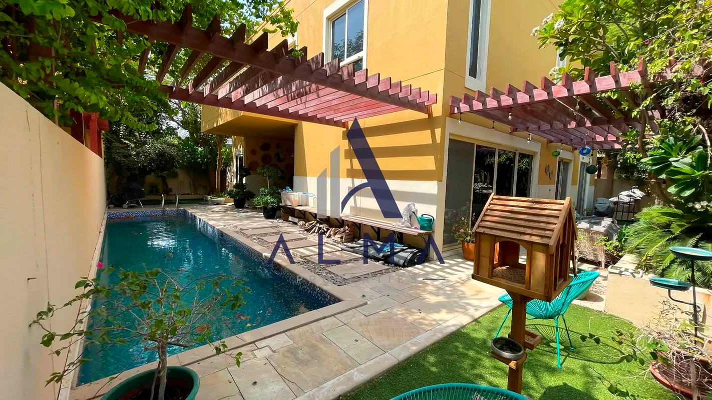 Private Pool & Garden | Spacious 4BR + M | G+1