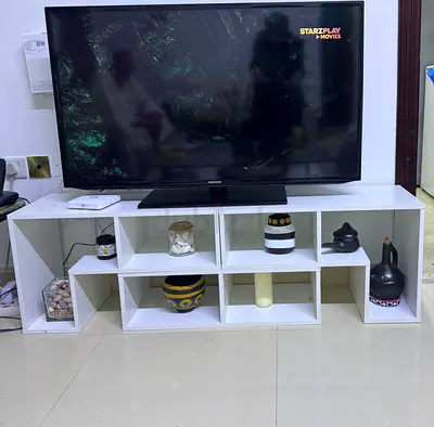⁠3-Piece Convertible TV Stand/Table & Storage Bookshelf⁠