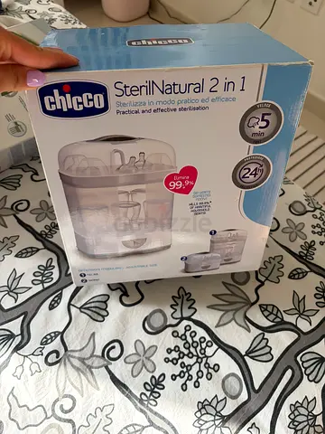 Chicco SterilNatural 2-in-1 Baby Bottle Sterilizer (used, excellent condition)