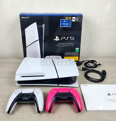 PS5 Slim Disc - 1TB - 2 controllers