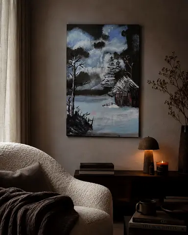 Whisper of winter(60 x 90) cm
