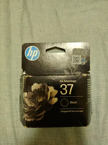 Genuine HP 37 Black Ink Cartridge (Ink Advantage)