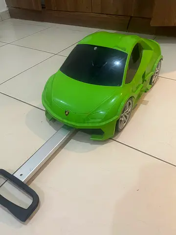 Green Suitcase ( Lamborghini style)