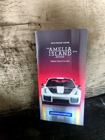 Gooding & Company Amelia Island Auction 2019 Pocket Guide