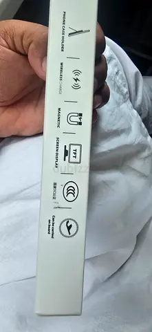 Portable Magnetic Wireless Phone Charger with Phone Case Holder (Unused Box)