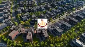 Residential and commercial land - permit for ground floor + 2 floors, area 15,000 sq ft, 24-meter st