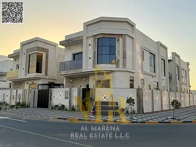 Bright Corner Villa – Ajman Corner on the main street at a special price including electricity and water
