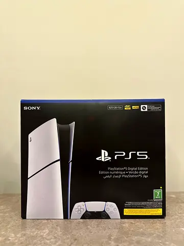 🎮 PlayStation 5 Slim Digital Edition with Active Jumbo Warranty – Like New