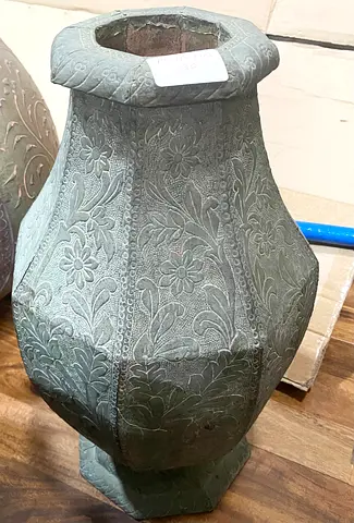 Decorative octagonal vase-45cm height,25cm length