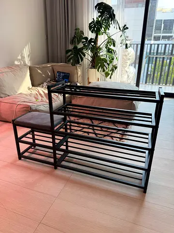 Shoe Rack with Bench