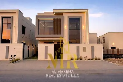 **Rare Opportunity to Own a Modern Villa with a Pool and Rooftop | Al Zahiyah – Ajman (All Fees Inc