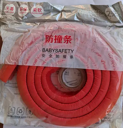 Baby Safety Edge Guard Foam Strip — 2m Corner & Edge Protector, Brand new