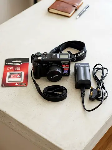 Canon power shot G5 with CF card and adapter