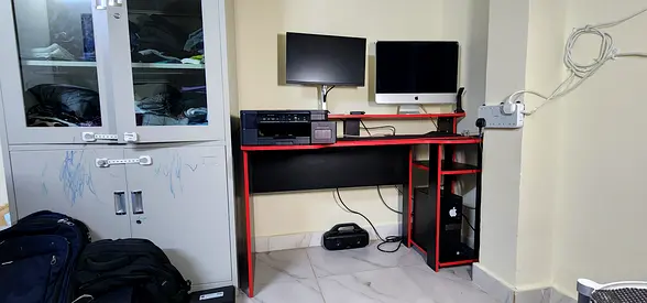 Gaming/ study computer table ,branded home box purchased 2 year old without any tear and wear  .