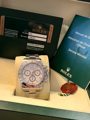 Rolex Daytona 116520 2008 box and papers