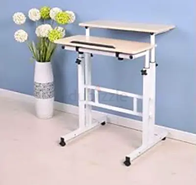 Home office table with chair