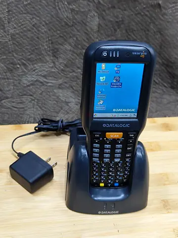 Datalogic Skorpio Mobile Barcode Scanner with Charging Cradle