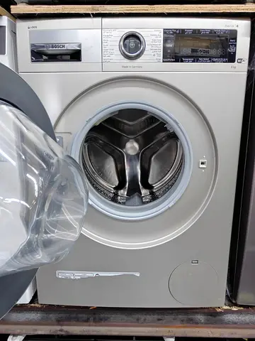 Bosch latest model series 8 9 kg washer with 1600 rpm speed for spin made in Germany