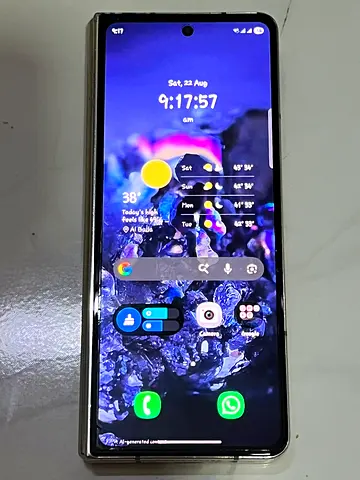 Samsung Galaxy Z Fold (folded flat) - good working condition